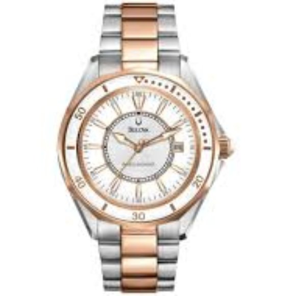 Stunning Brand New Women's Bulova Precisionist Collection Two-Toned Watch - Picture 7 of 7